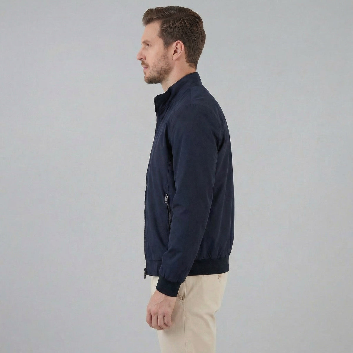 Hancock Funnel Neck Zip Jacket