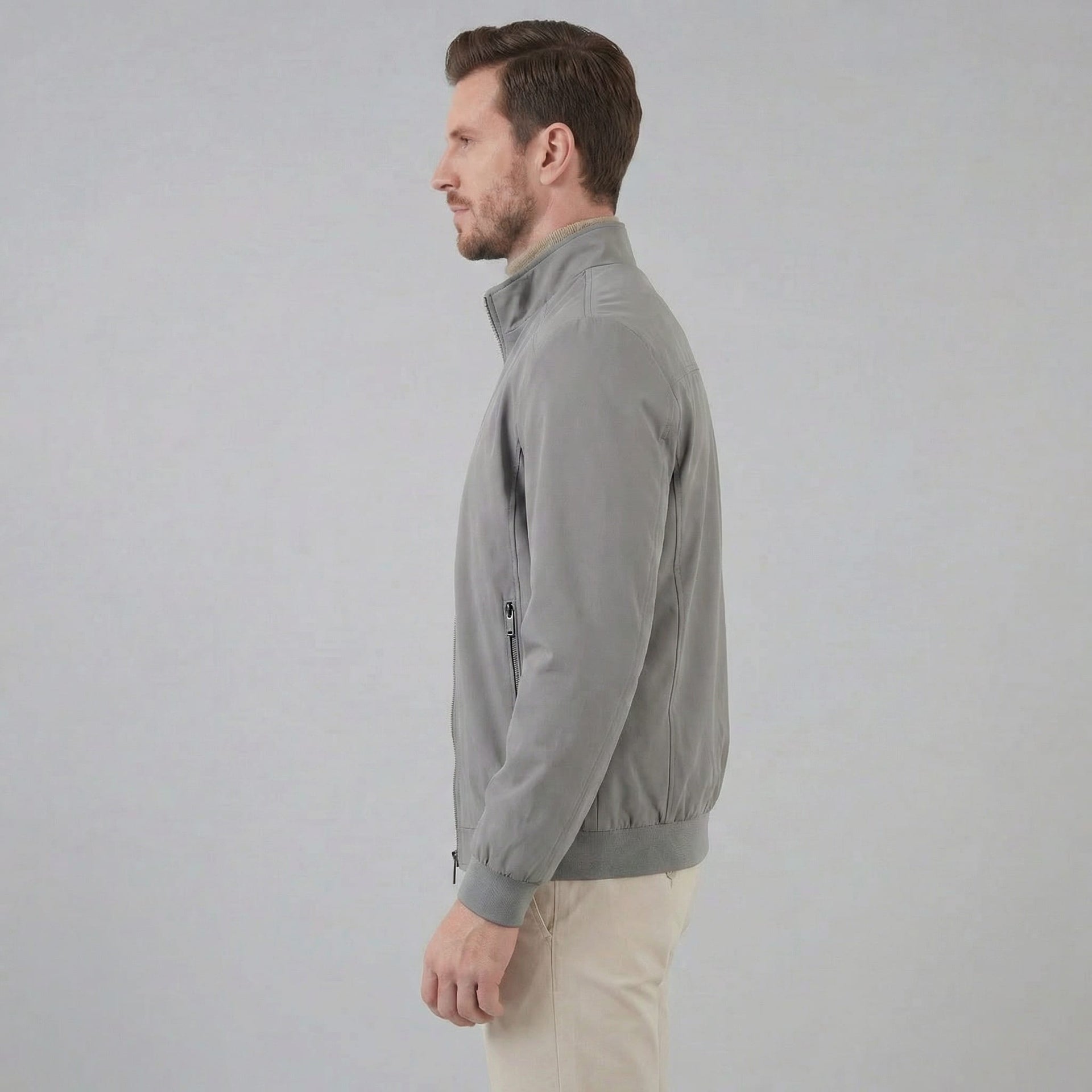Hancock Funnel Neck Zip Jacket