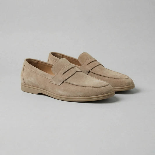 Mayfield Suede Slip-On Loafers_1