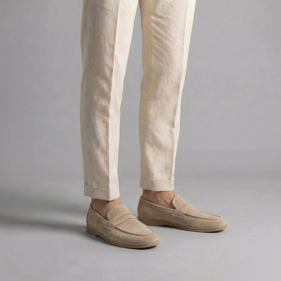 Mayfield Suede Slip-On Loafers