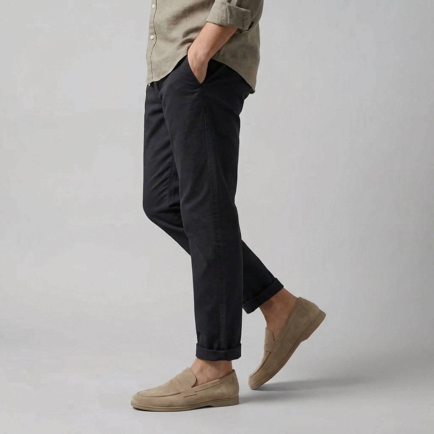 Mayfield Suede Slip-On Loafers_3