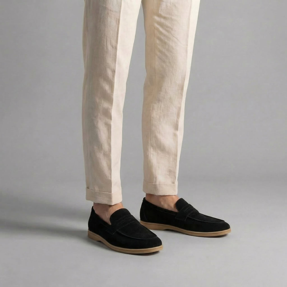 Mayfield Suede Slip-On Loafers