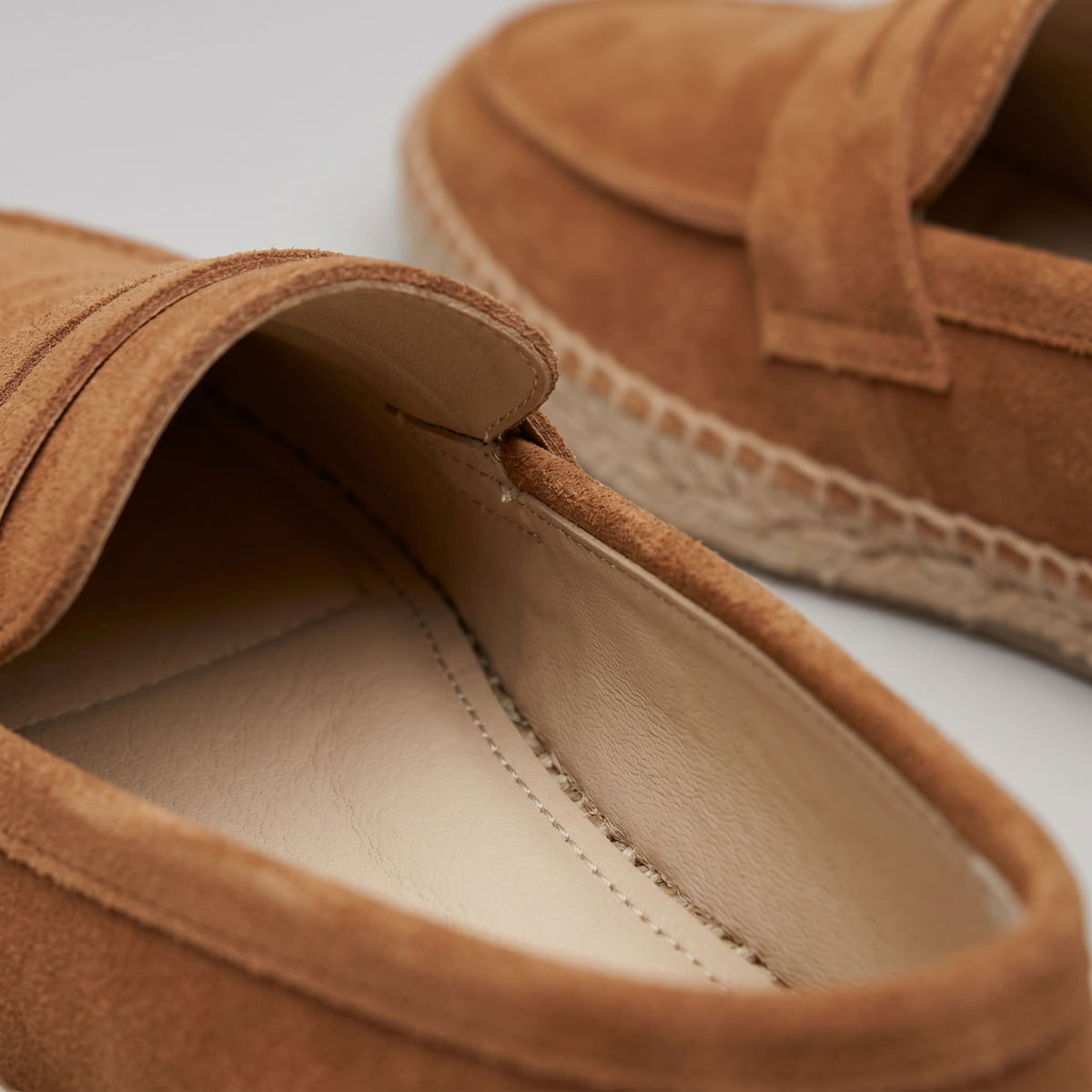 Milburn Suede Espadrille Loafers