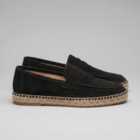 Milburn Suede Espadrille Loafers