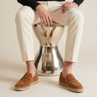 Milburn Suede Espadrille Loafers
