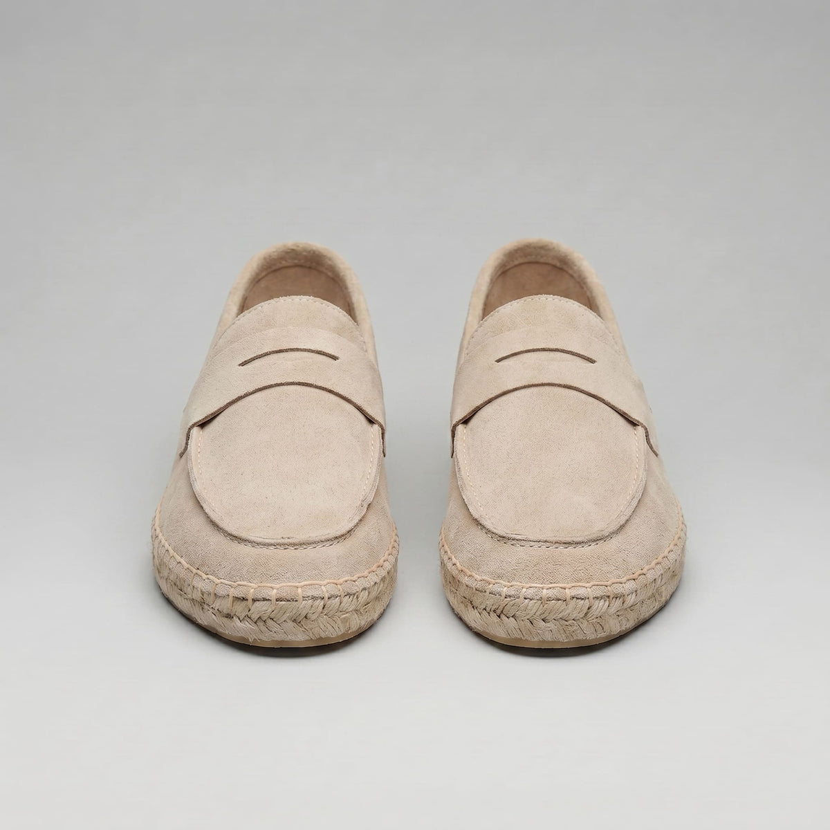 Milford Suede Espadrille Penny Loafers_16
