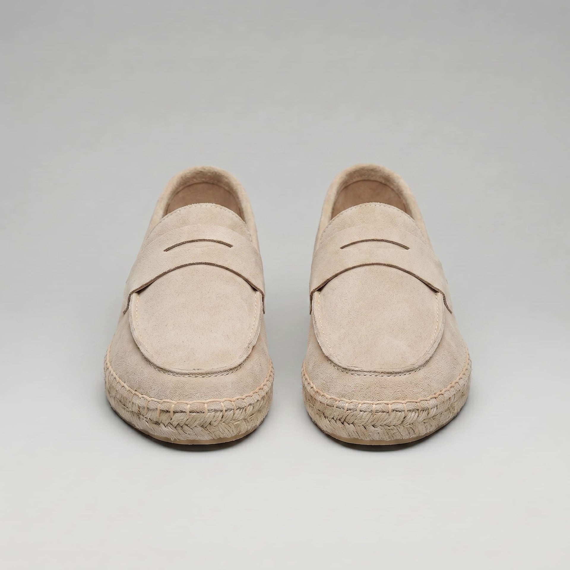 Milford Suede Espadrille Penny Loafers