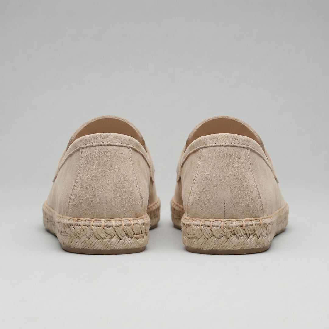 Milford Suede Espadrille Penny Loafers