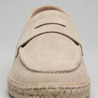 Milford Suede Espadrille Penny Loafers