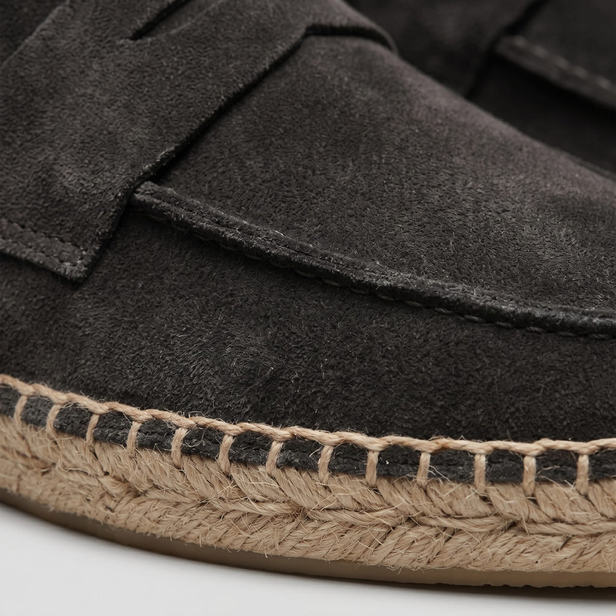 Milford Suede Espadrille Penny Loafers_5