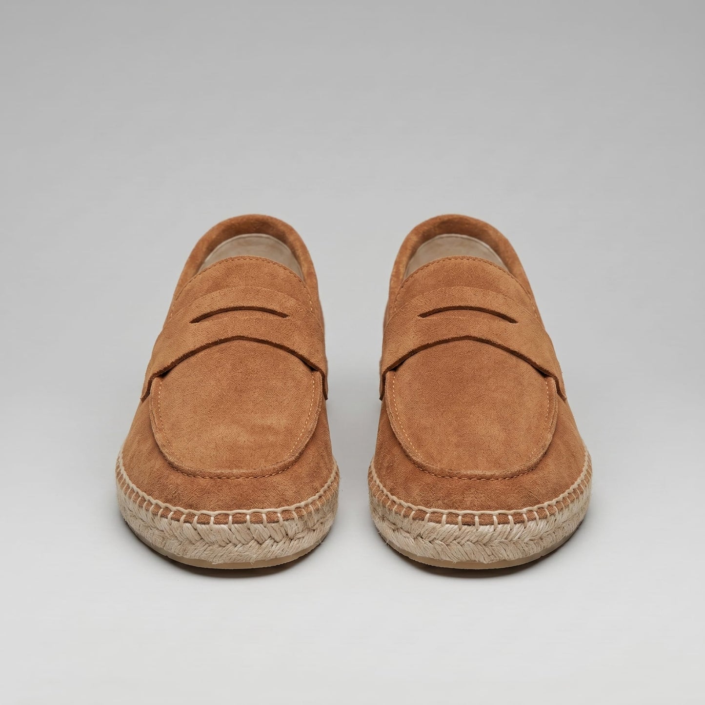 Milford Suede Espadrille Penny Loafers_6