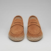 Milford Suede Espadrille Penny Loafers