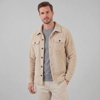 Hanley Textured Fleece Overshirt