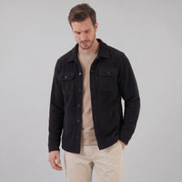 Hanley Textured Fleece Overshirt