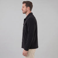 Hanley Textured Fleece Overshirt