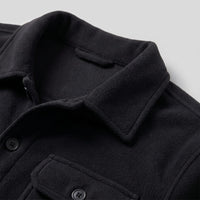 Hanley Textured Fleece Overshirt