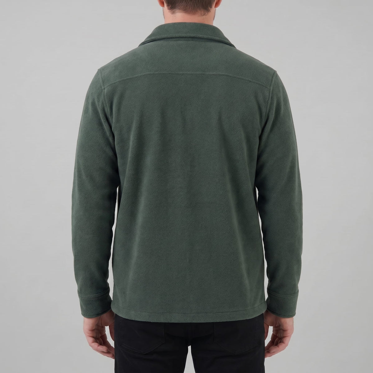 Hanley Textured Fleece Overshirt