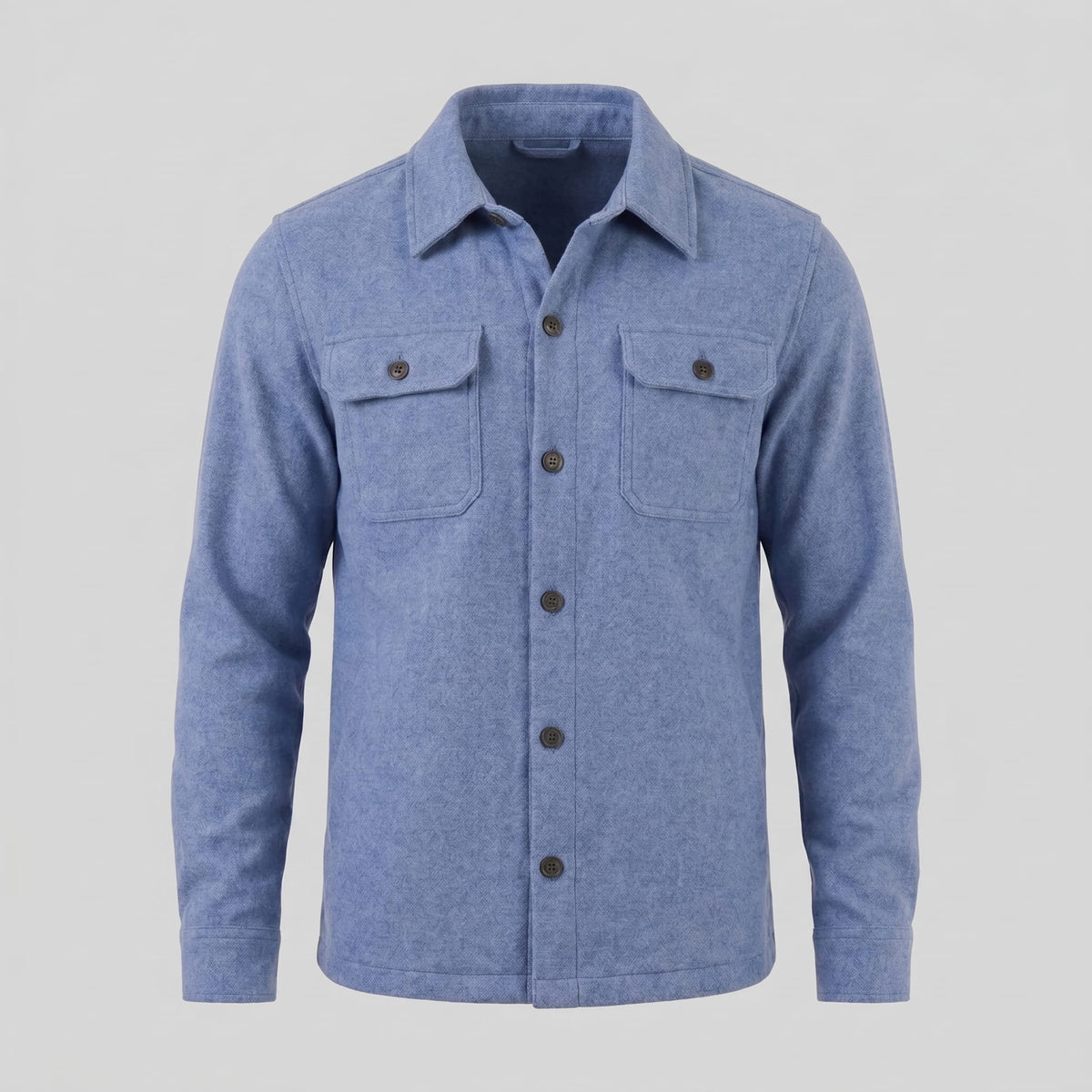 Hanley Textured Fleece Overshirt