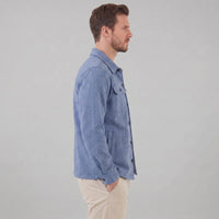 Hanley Textured Fleece Overshirt
