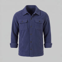 Hanley Textured Fleece Overshirt