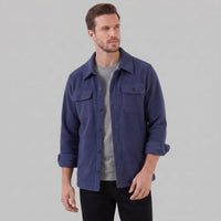 Hanley Textured Fleece Overshirt