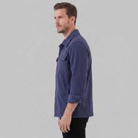 Hanley Textured Fleece Overshirt