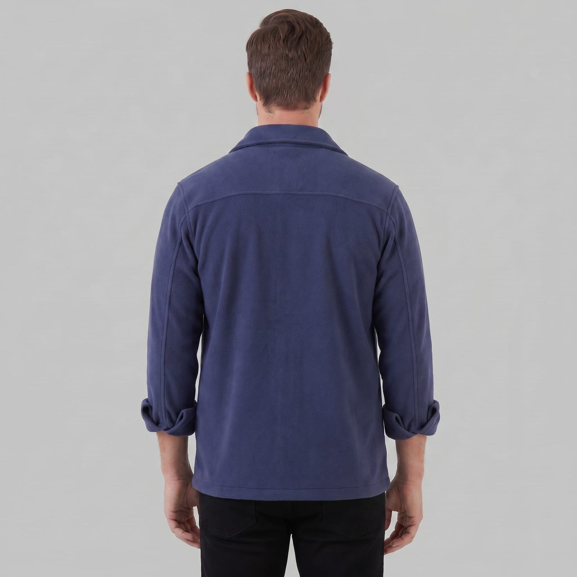 Hanley Textured Fleece Overshirt
