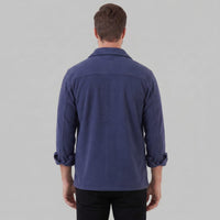 Hanley Textured Fleece Overshirt