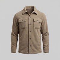 Hanley Textured Fleece Overshirt