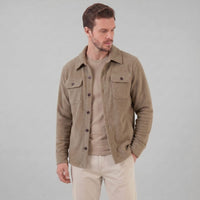 Hanley Textured Fleece Overshirt