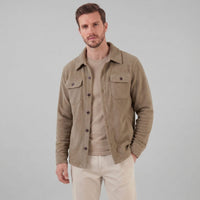 Hanley Textured Fleece Overshirt