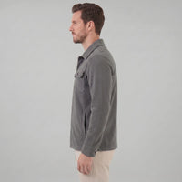 Hanley Textured Fleece Overshirt
