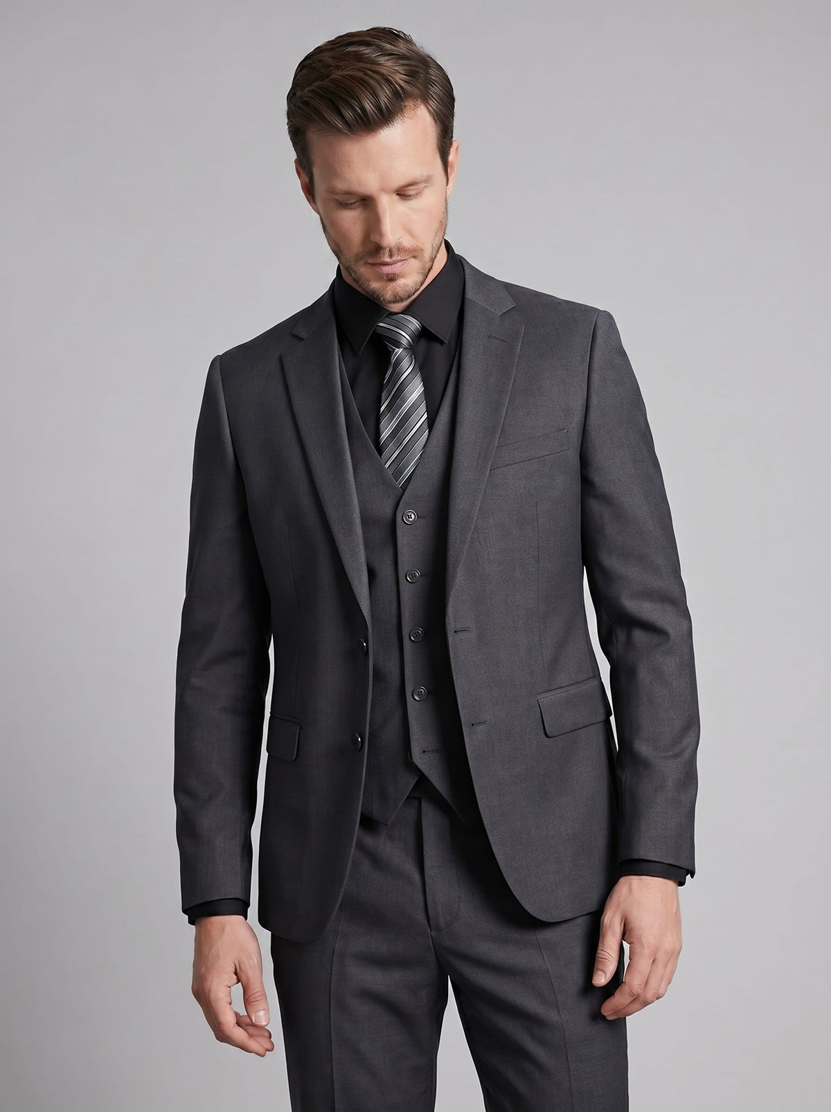 Brennan Three Piece Wedding Suit