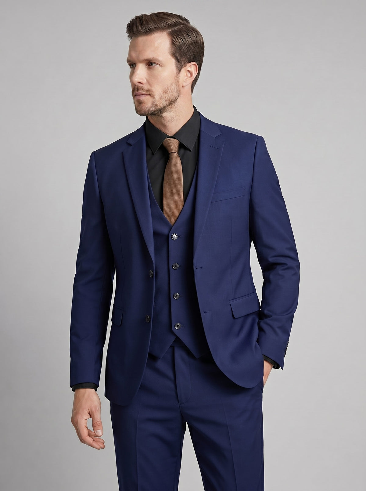 Brennan Three Piece Wedding Suit