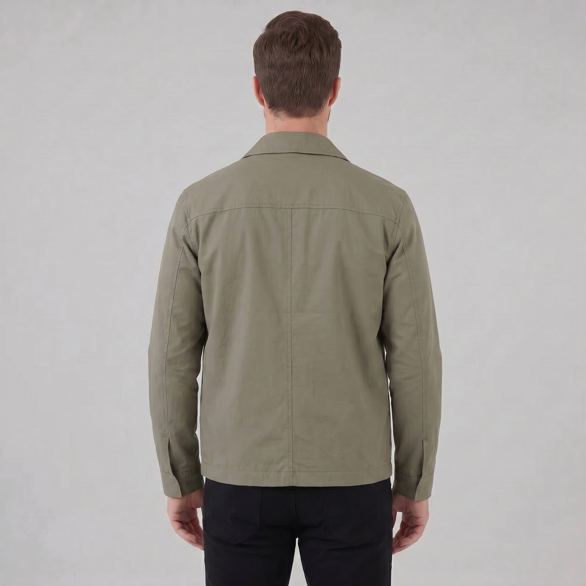 Harding Check Lined Harrington Jacket
