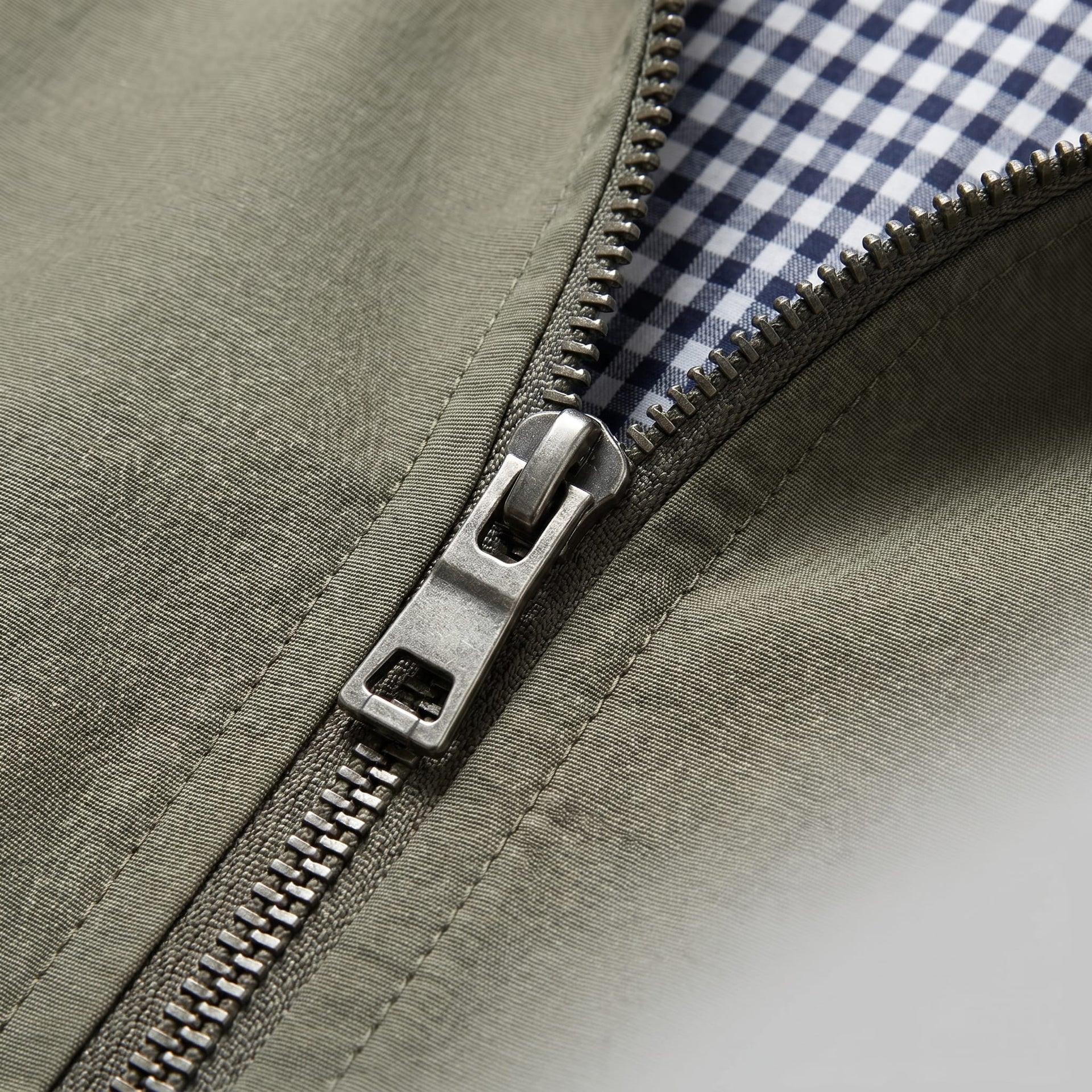 Harding Check Lined Harrington Jacket