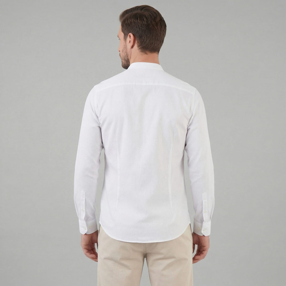 Joel Band Collar Dress Shirt