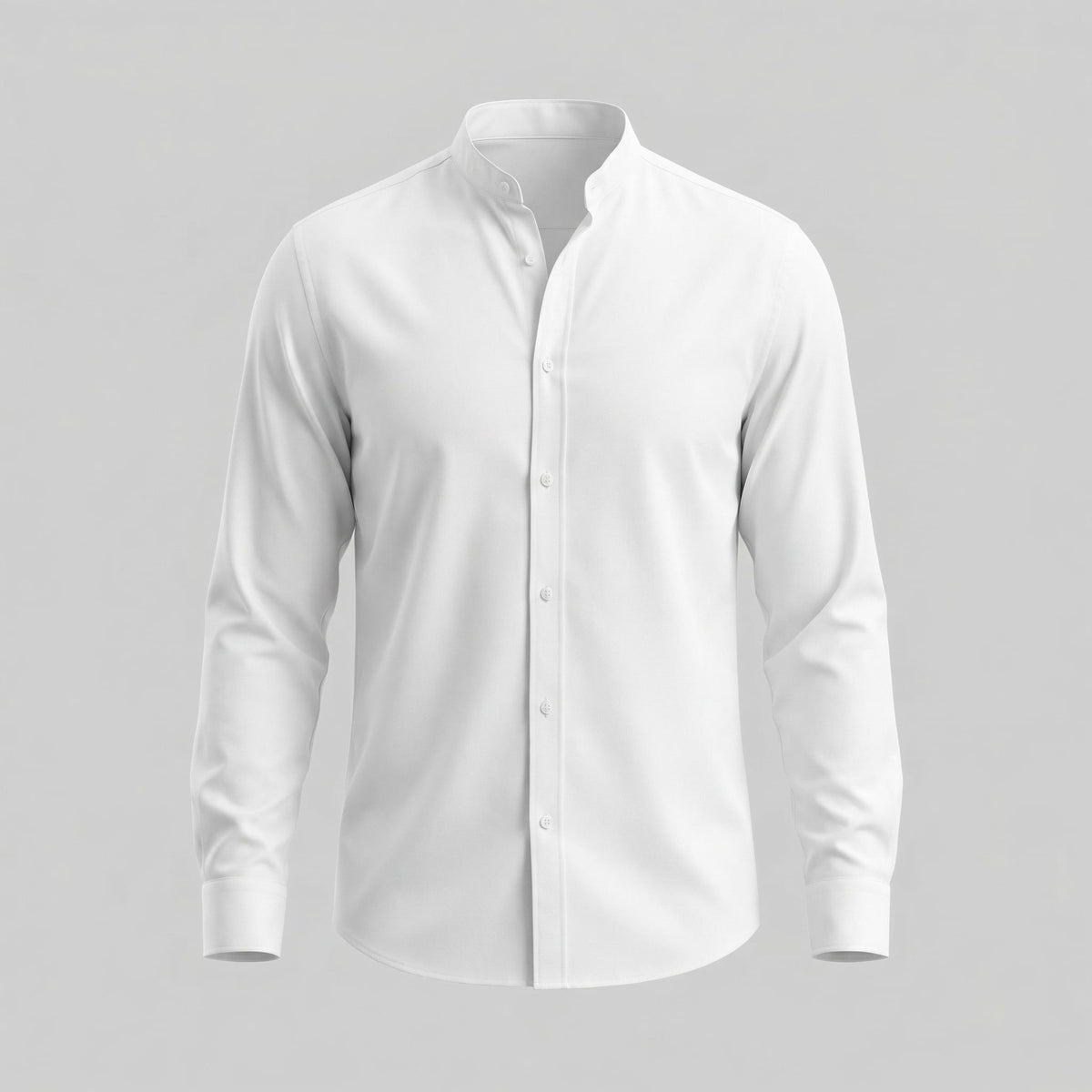 Joel Band Collar Dress Shirt_5