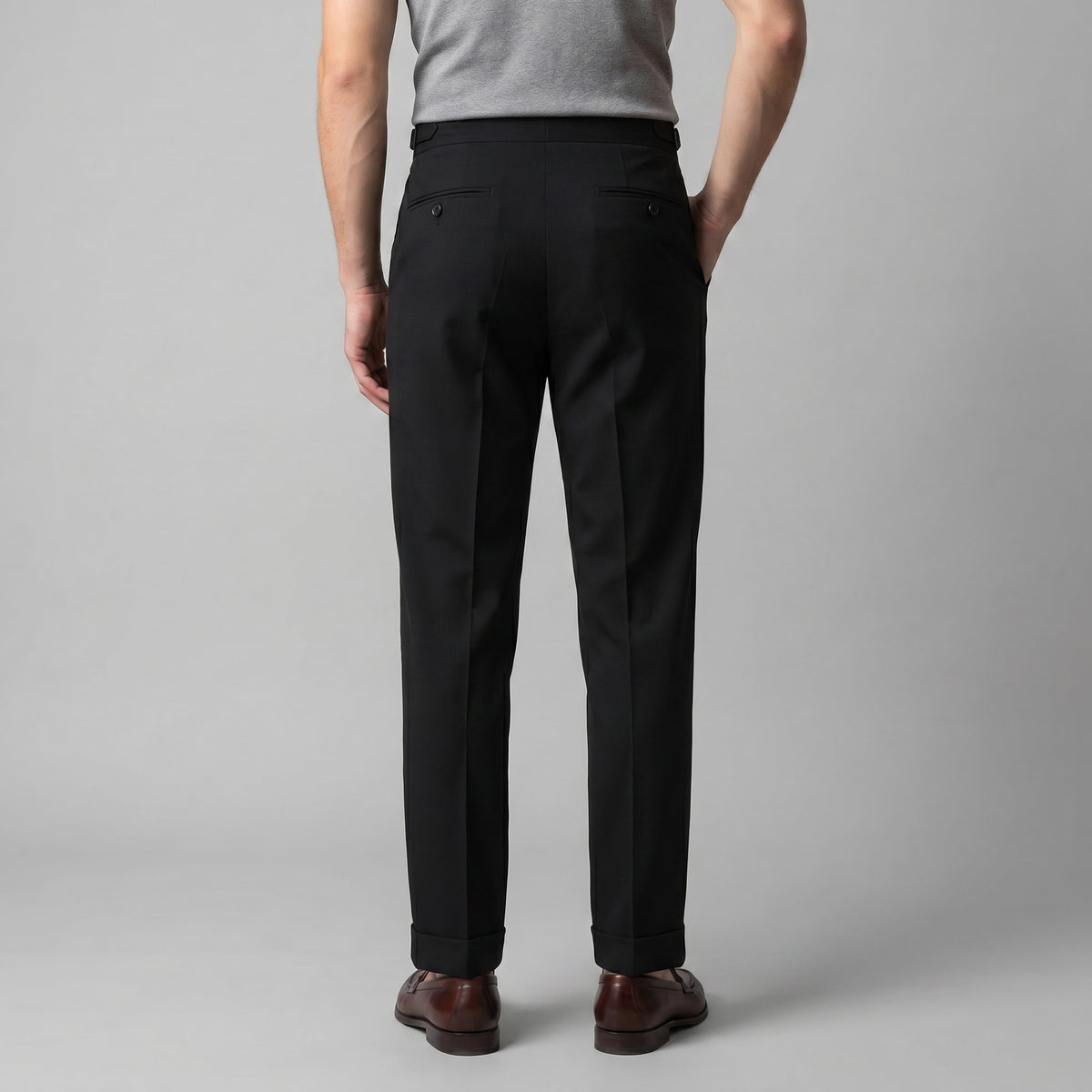 Rush High Waist Dress Pants_4
