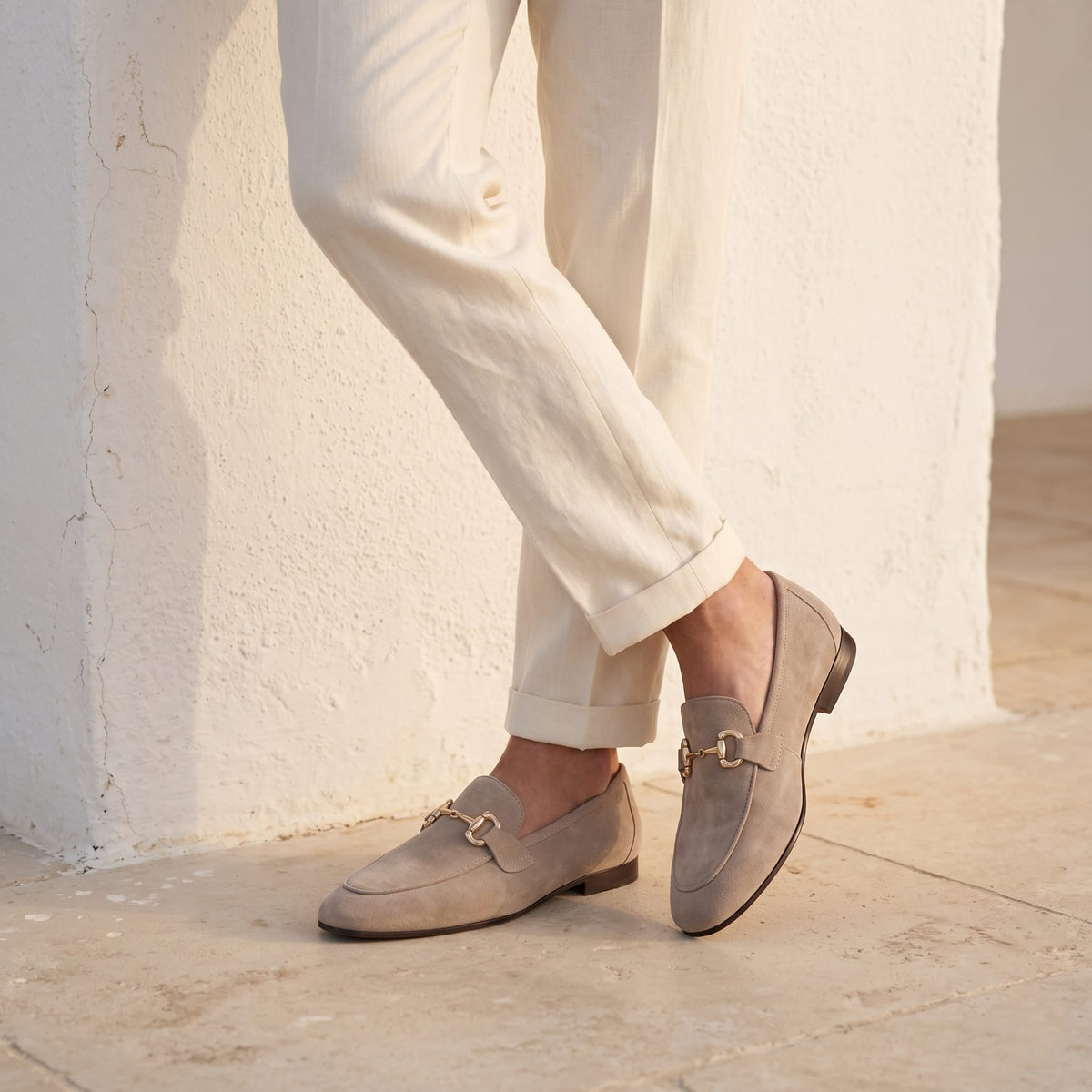 Morrissey Suede Horsebit Loafers