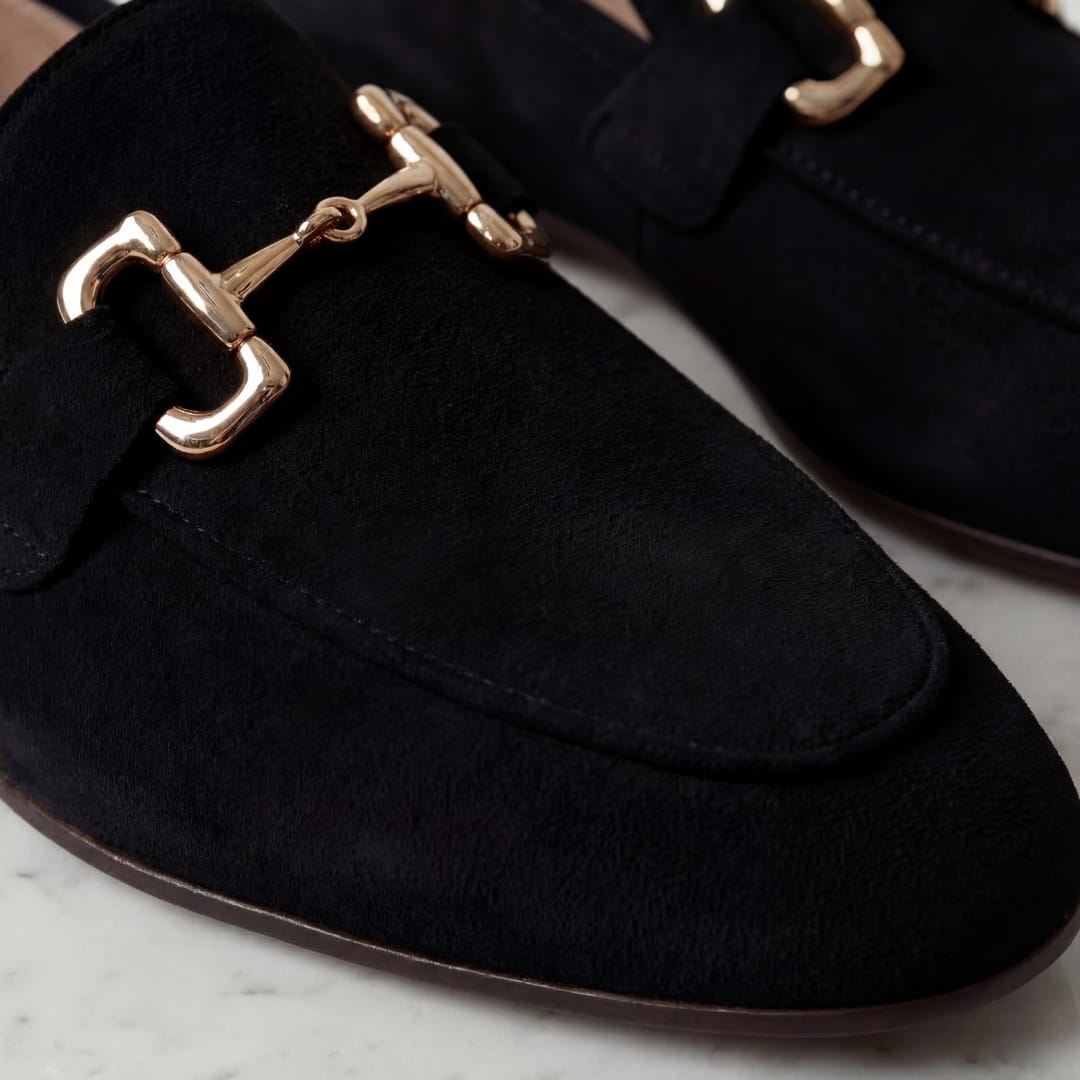 Morrissey Suede Horsebit Loafers