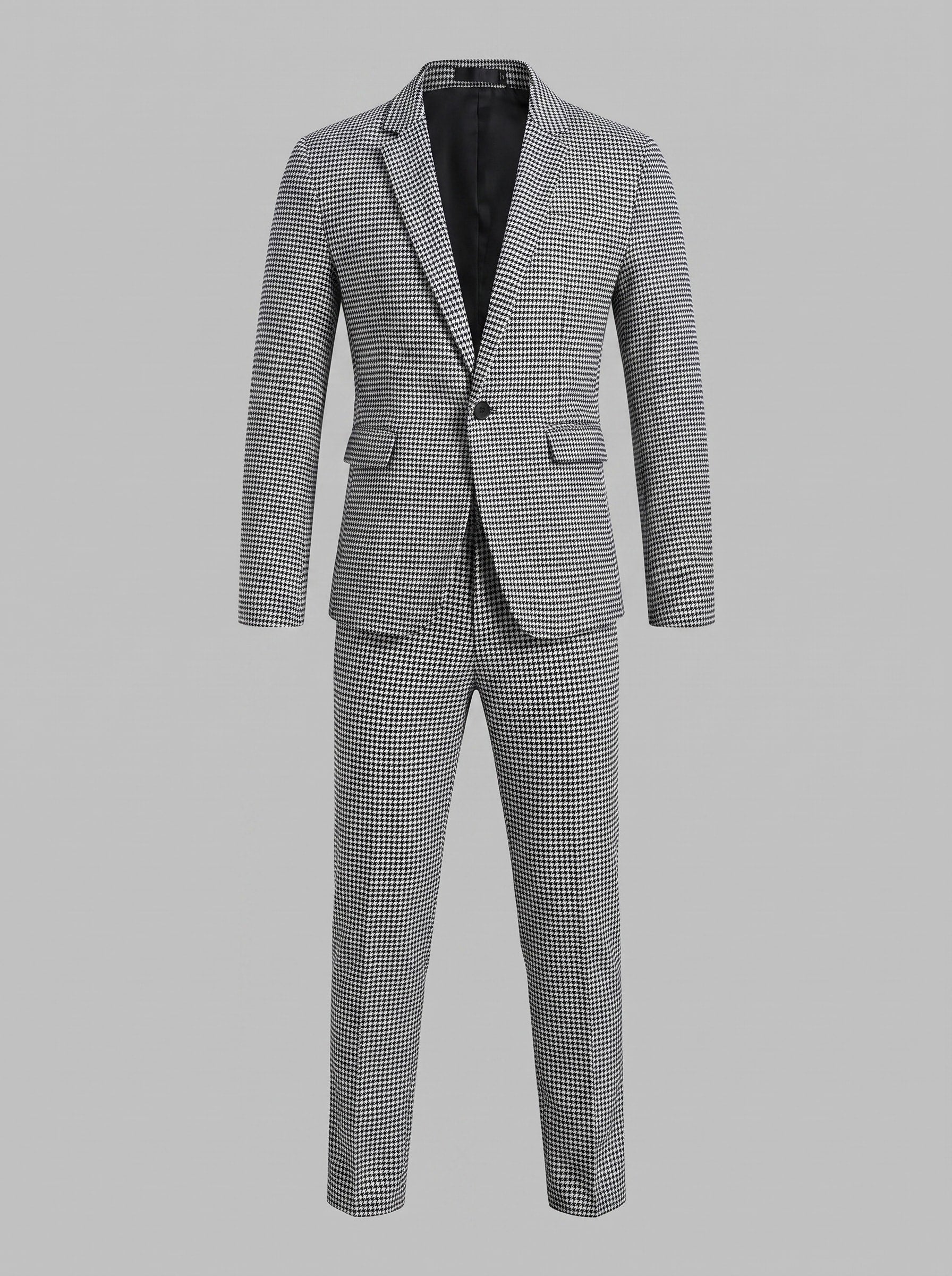 Hastings Houndstooth Tailored Suit