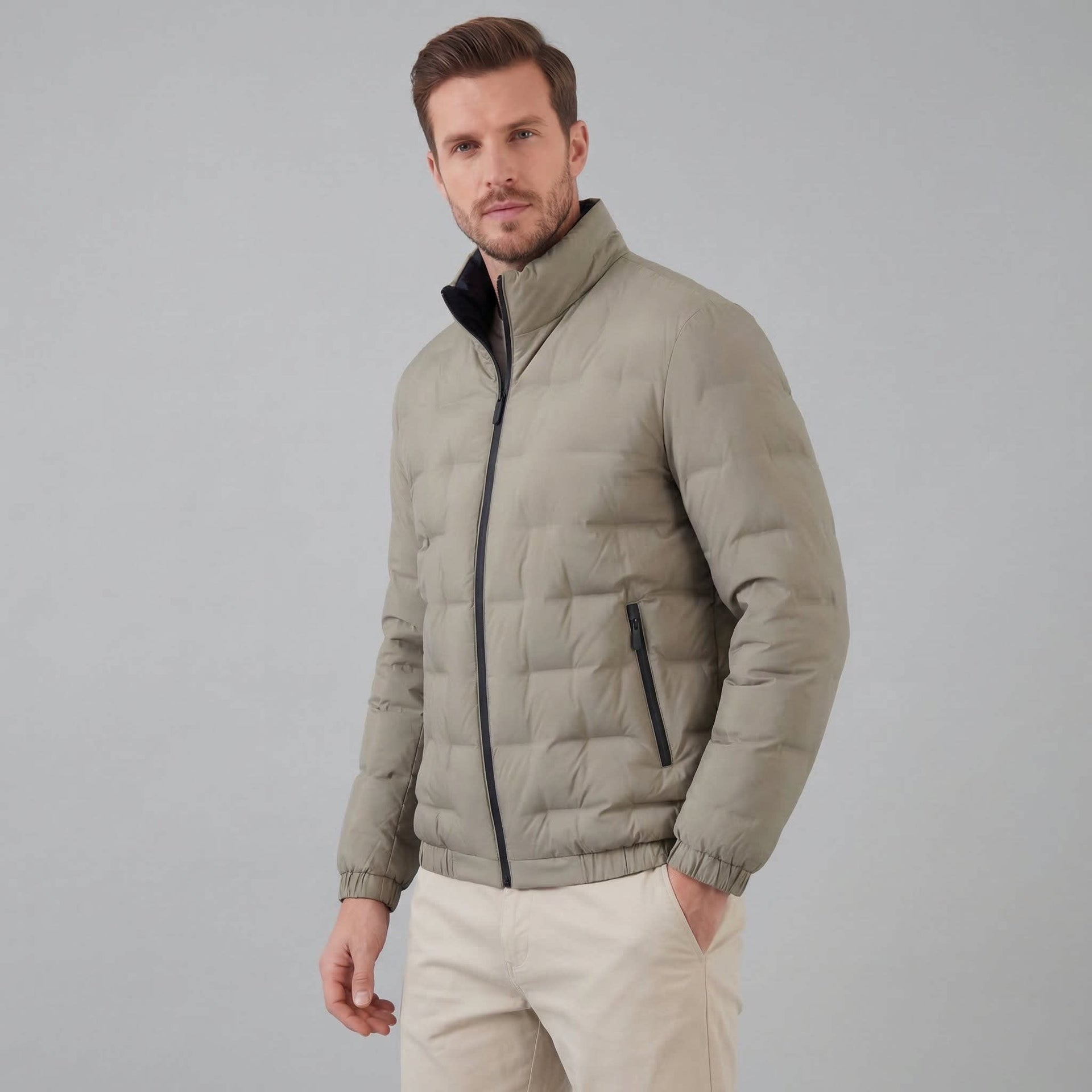 Haskell Quilted Down Jacket