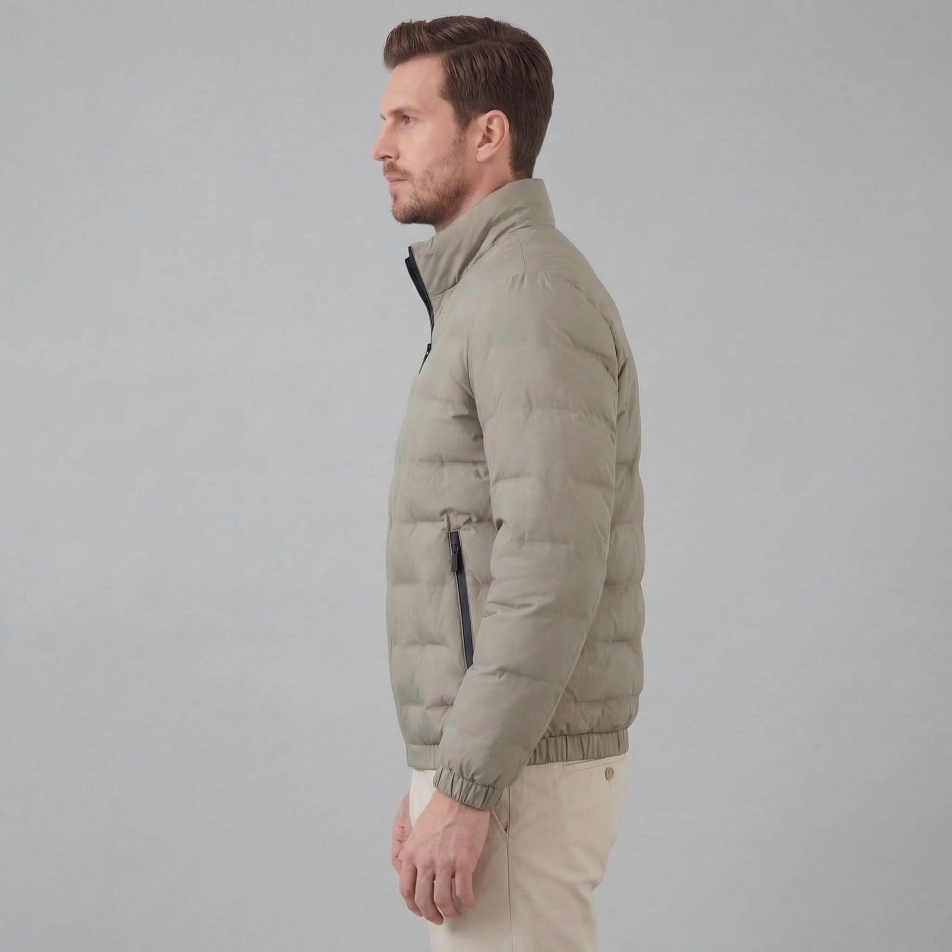 Haskell Quilted Down Jacket