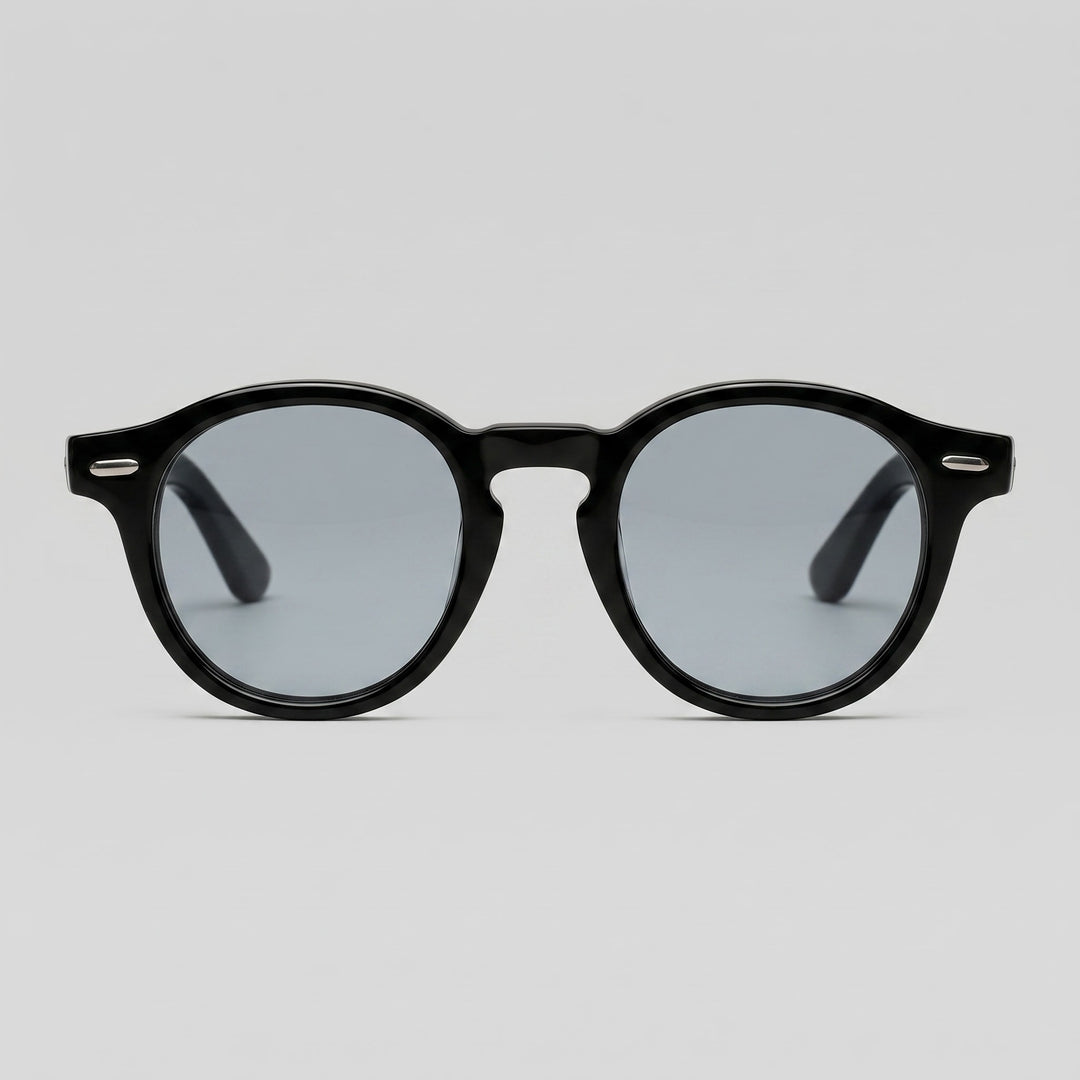 Whitaker Round Acetate Sunglasses
