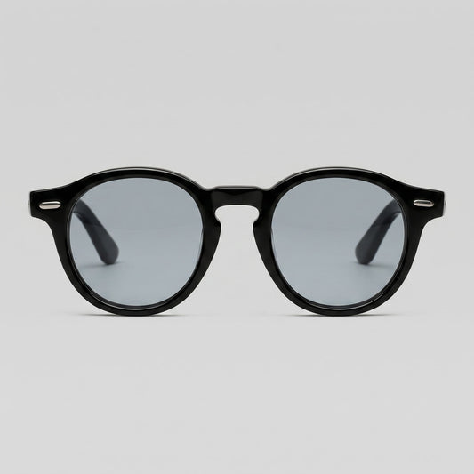 Whitaker Round Acetate Sunglasses_1