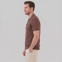 Jonah Knit Camp Collar Shirt
