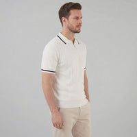 Riley Quarter Zip Knit Polo