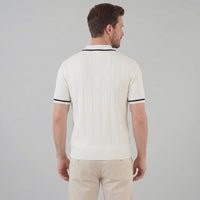 Riley Quarter Zip Knit Polo
