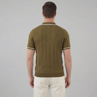 Riley Quarter Zip Knit Polo